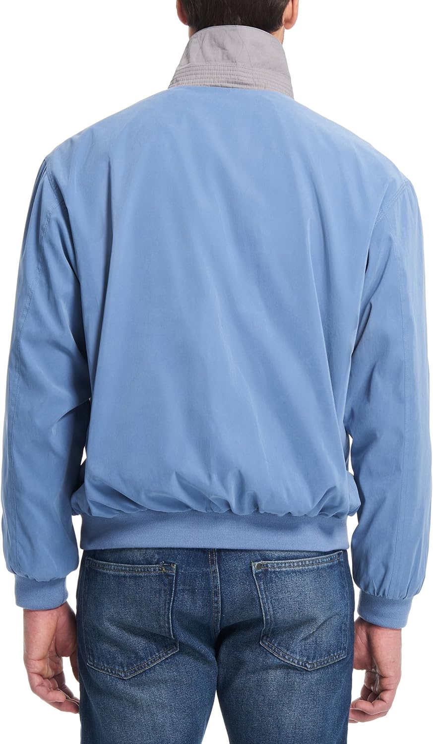 Weatherproof Original Mens Golf Jacket (Mens Windbreaker) Classic Mens Light Jacket (Small, Capri Blue) at  Men’s Clothing store