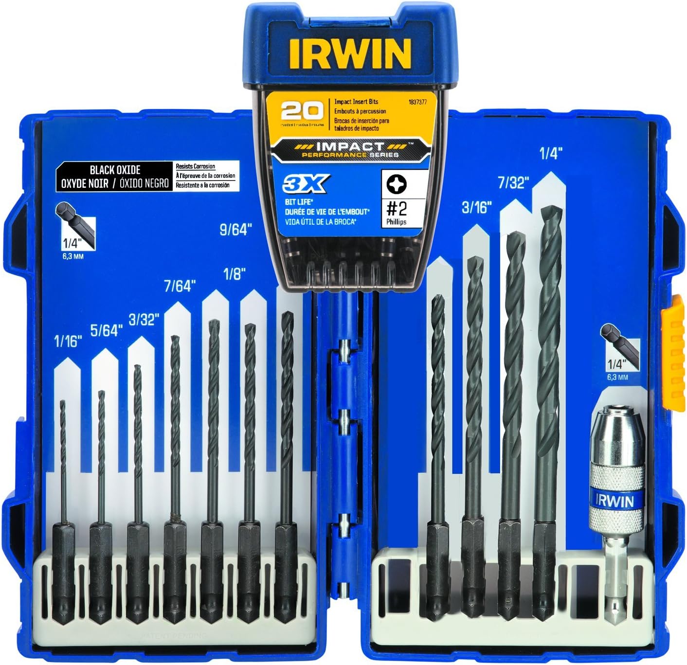 Irwin Tools 1840319 32-Piece Impact Series Drill/Drive Set