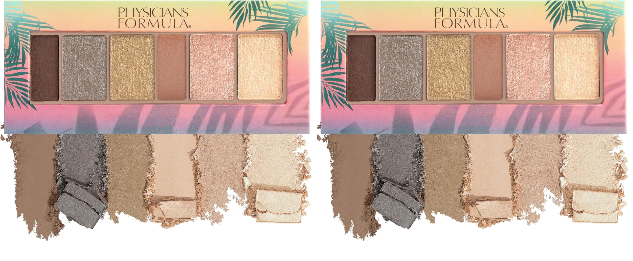 Matte Monoi, Butter Eyeshadow, 1711941 Matte Blushed Nudes, 0.12 oz (3.4 g), Physicians Formula