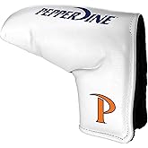 Team Golf NCAA Pepperdine Tour Blade Putter Cover (White), Fits Most Blade Putters, Scotty Cameron, Taylormade, Odyssey, Titleist, Ping, Callaway