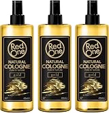RedOne Gold Aftershave Cologne Spray 3x400ml Barber Fragrance Long-Lasting view 1