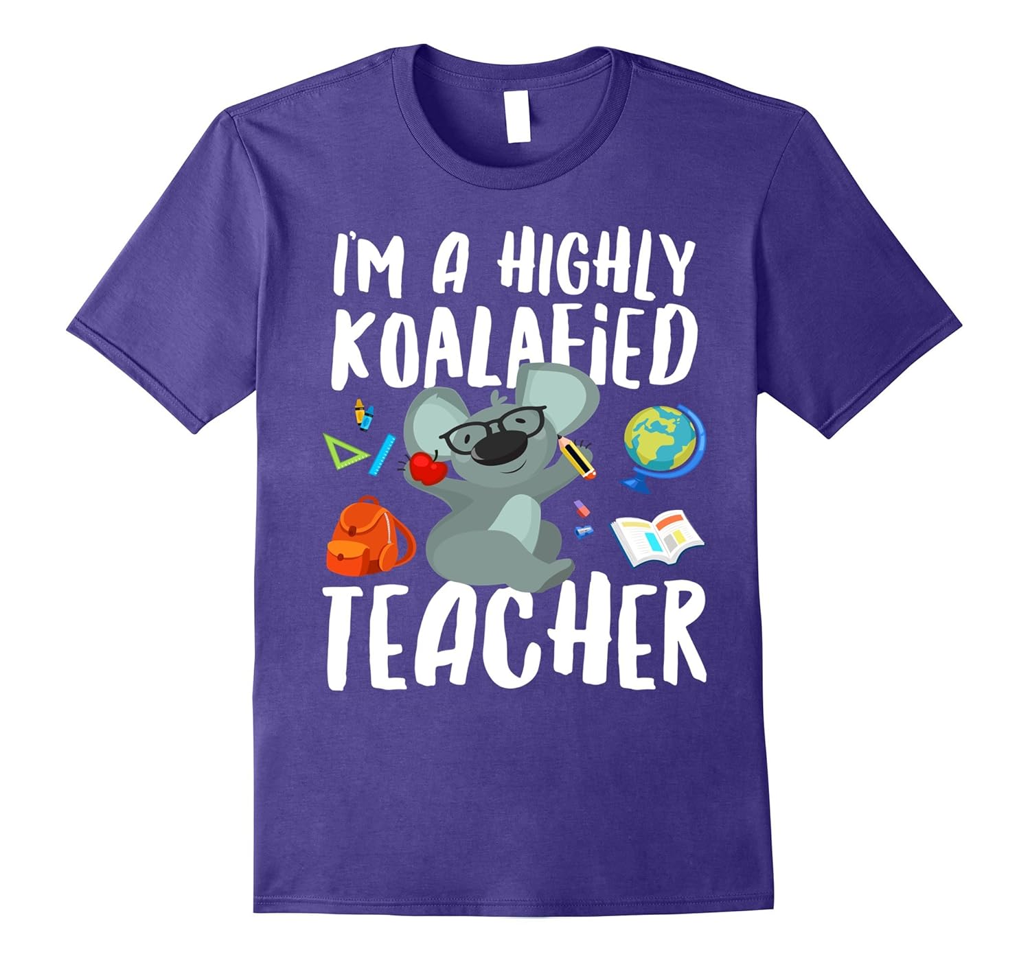 Funny Koalafied Teacher Appreciation T-Shirt-ANZ