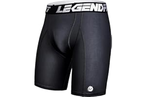 Legendfit Youth Boys Compression Underwear w/Cup Pocket(No Cup) Protective Sliding Shorts Baseball Football Lacrosse Cricket
