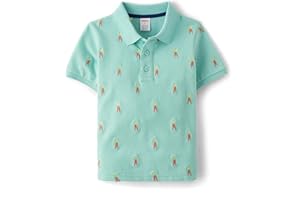Gymboree Boys' and Toddler Short Sleeve Polo Shirt Uniform