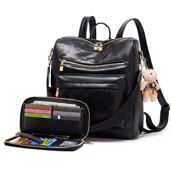 5745 Sursee Fashion Backpack Purse PU Leather Handbag Shoulder Bag Travel UUGEE Adults Bookbag: PU Leather Backpack Purse for Women  main image 4