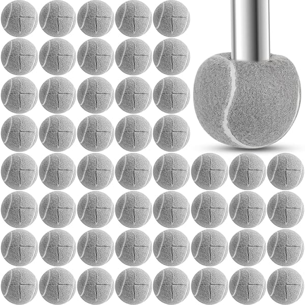 MACARRIE 100 PCS PRECUT TENNIS BALLS BULK FOR...