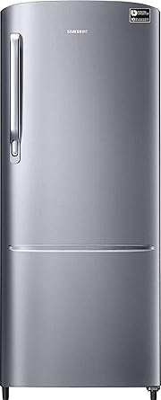 Samsung 212 L 3 Star Inverter Direct Cool Single Door Refrigerator(RR22T272YS8/NL, Elegant Inox)