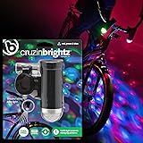 Brightz Disco Bike Lights LED Bicycle Lights RGB