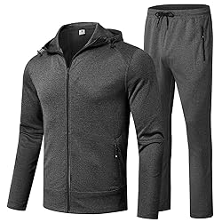 BGOWATU Men's Tracksuits 2 Piece Set Full Zip