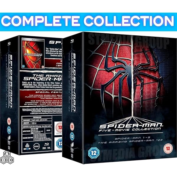(未使用･未開封品)　The Spider-Man Complete Five Film Collection [Blu-ray] 0pbj0lf The Spider-Man Complete Five Film Collection (Blu-ray) - Walmart.com