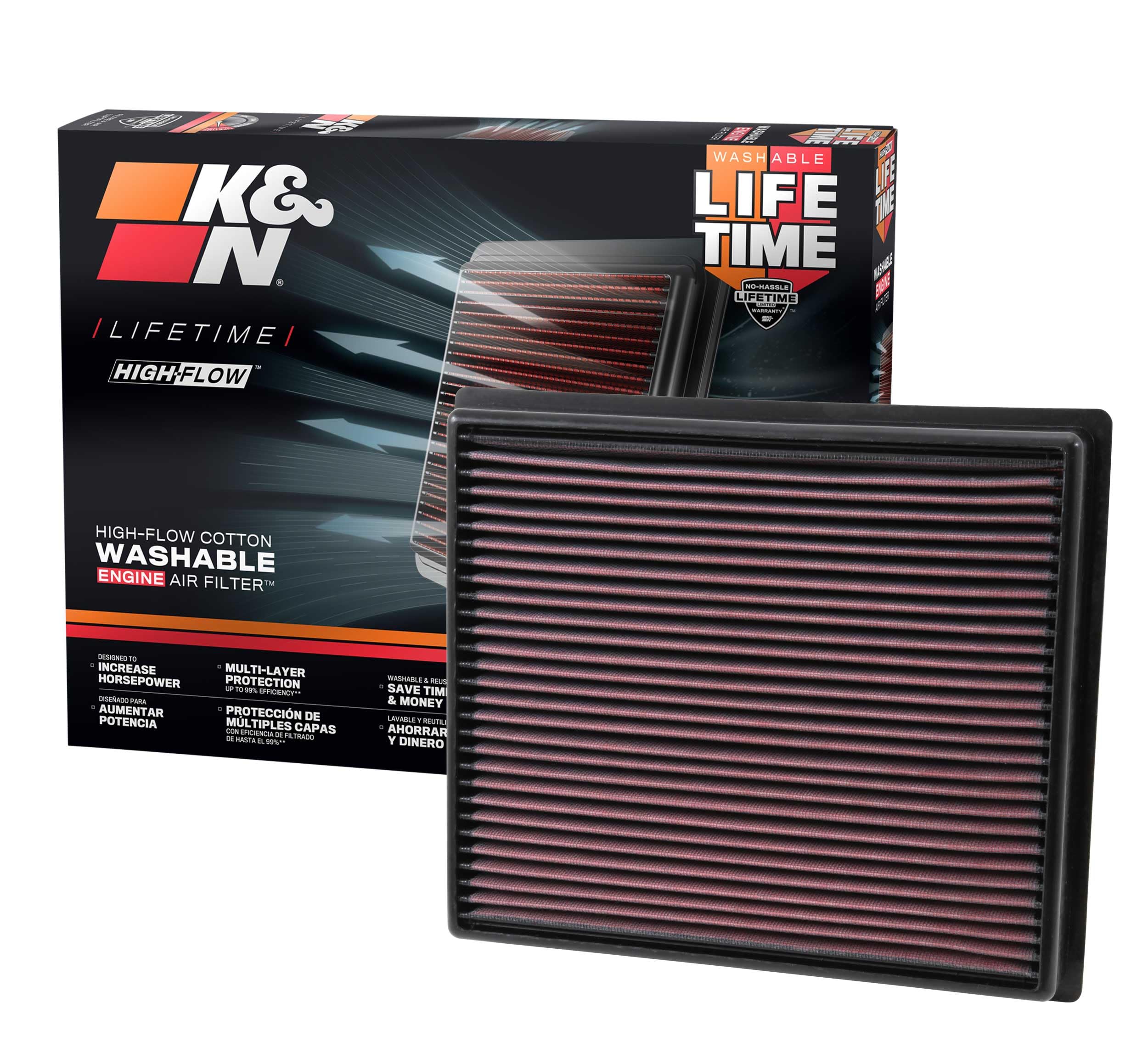 K&N Engine Air Filter: Increase Power