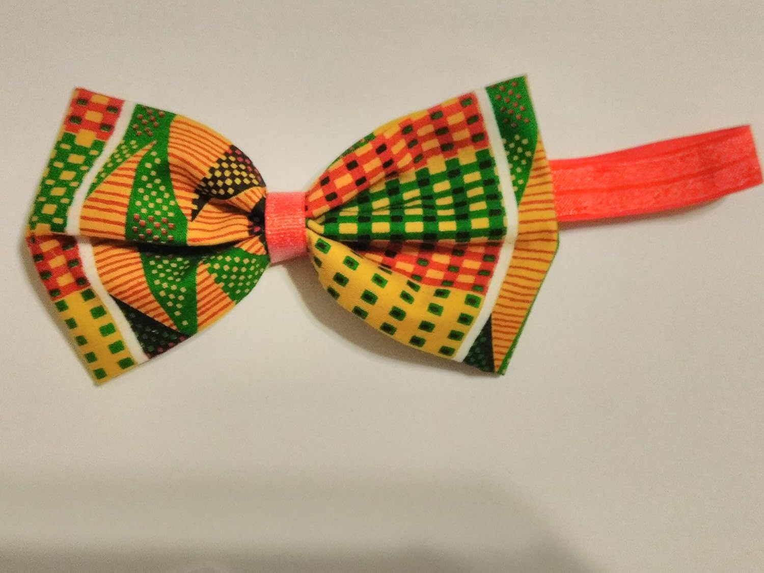 Amazon Com African Hair Bow Kente Cloth Bow Black History Month