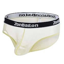 ZAIGGUT Mens Sexy See Through Underwear Breathable