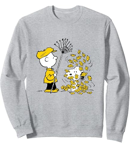 Amazon.com: Peanuts - Snoopy Charlie Brown Record Sweatshirt