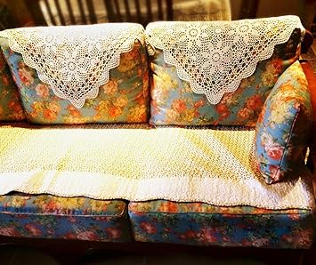 Vanyear Cotton Crochet Tablecloth Decoration Mats Sectionals Table