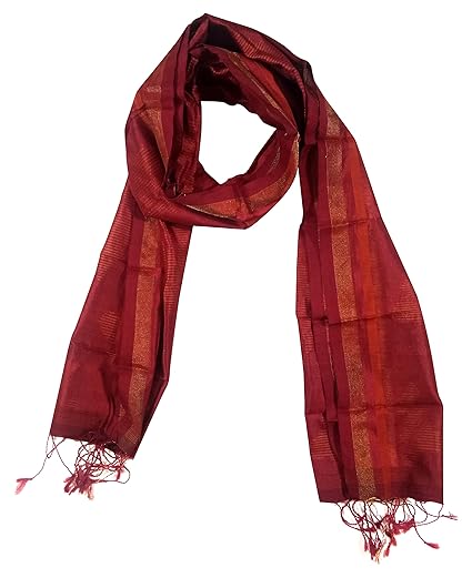 Odisha Handloom Ikkat Womens Stole (Multi-Coloured, orissa art 07)