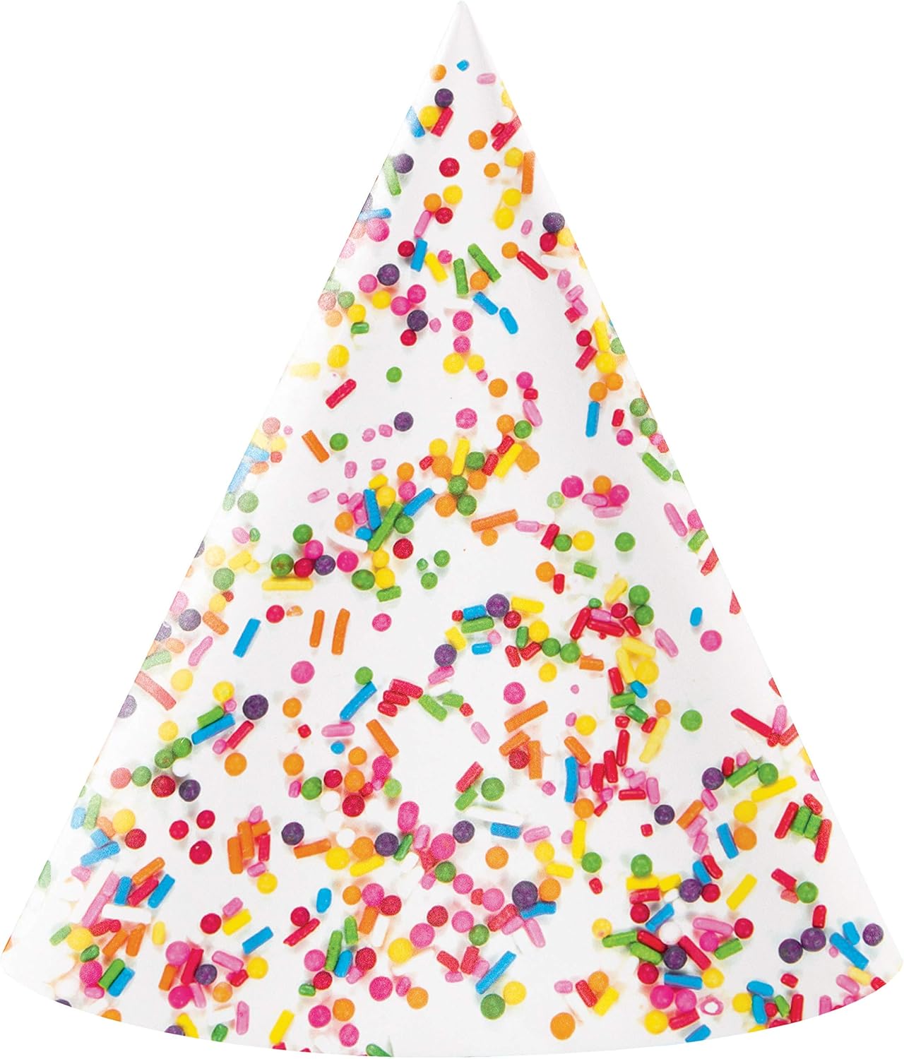 Confetti Sprinkles Party Hat, 24 ct: Toys & Games