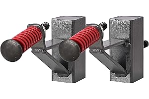 T-Post Targets Hanger for Shooting AR500, Durable T-Post Steel Target Hanger (2 Pack)