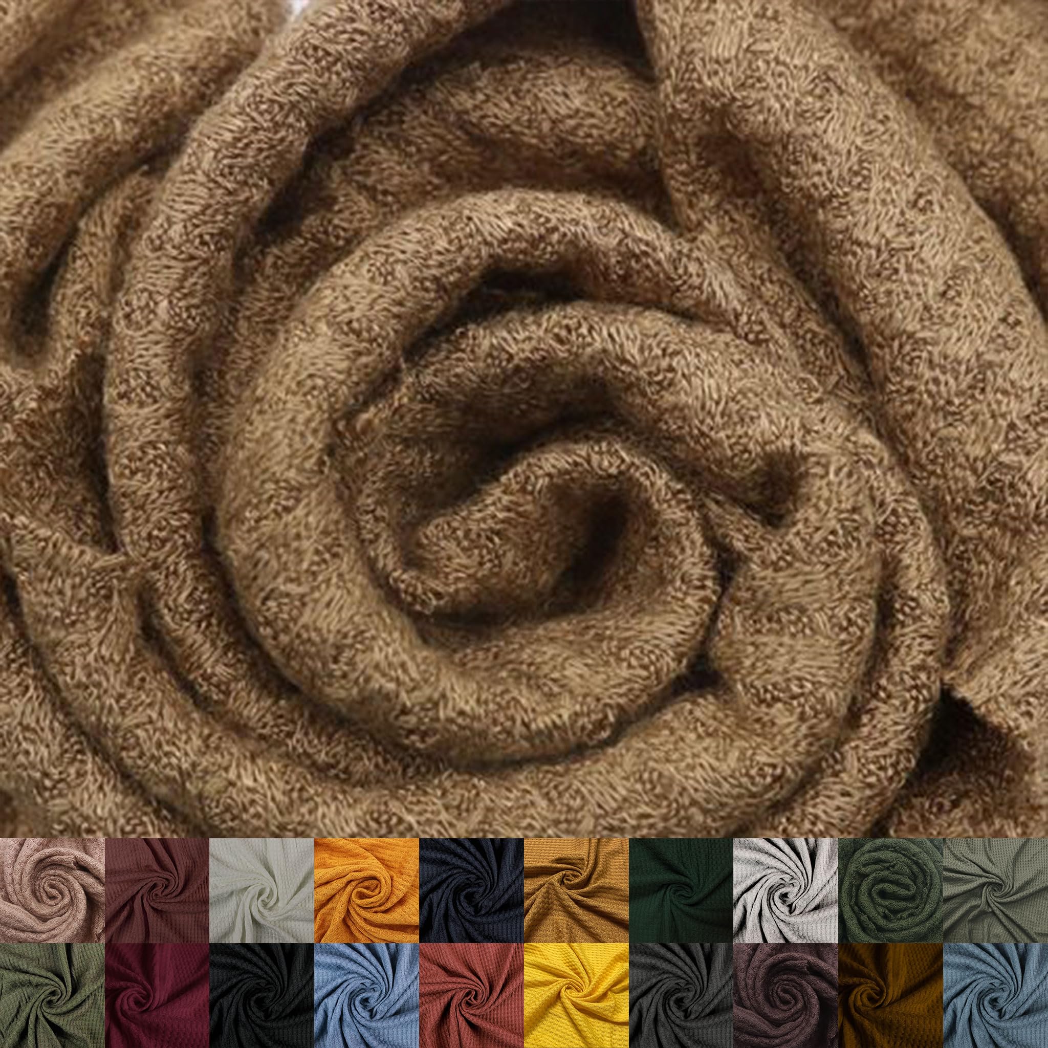 Texco Inc 59" Wide Rayon Spandex Waffle Open Knit