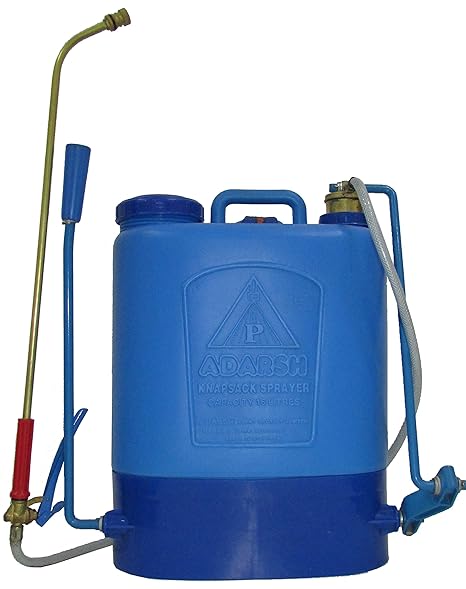 Adarsh Knapsack Agricultural Sprayer Plastic Tank 16 litres ANP-116 Model