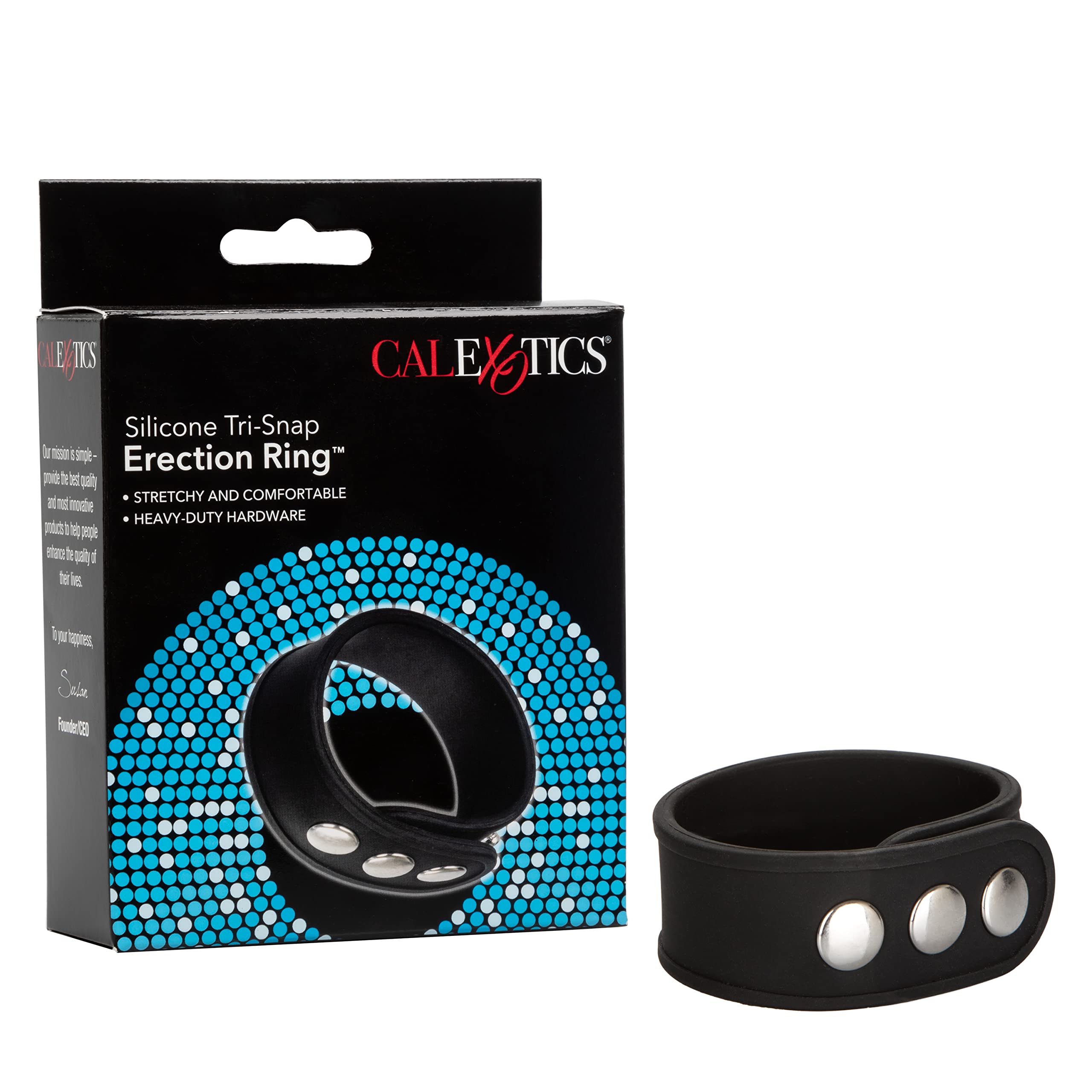 CalExotics Rings-12715 Rings Black One Size