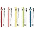 Lastword Bookmarks Elastic Bookmark Perfect for Any Book - Book Markers for Women - Bookmarks for Men - Bookmarks for Kids -Don't Lose Your Mark, Design Made in Italy Book Marks (Combo Pack 5 Colors)