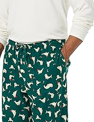 Amazon Essentials Men's Flannel Pajama