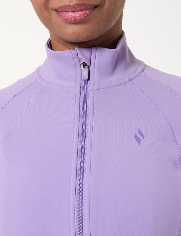 GOWALK - Chaqueta para mujer, color morado, talla L, Coral morado, L