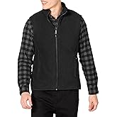 Amazon Essentials Men's Full-Zip Polar Fleece Vest (Available in Big & Tall)