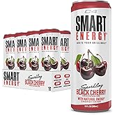 Cellucor C4 Smart Energy Drink - Sugar Free Performance Fuel & Nootropic Brain Booster, Coffee Substitute or Alternative | Black Cherry 12 Oz - 12 Pack