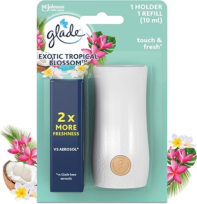 Glade Touch & Fresh Holder and Refill Tropical Blossoms 1 Starter Kit