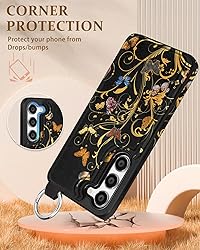 Shorogyt for Samsung S23 Plus Wallet Case with Card