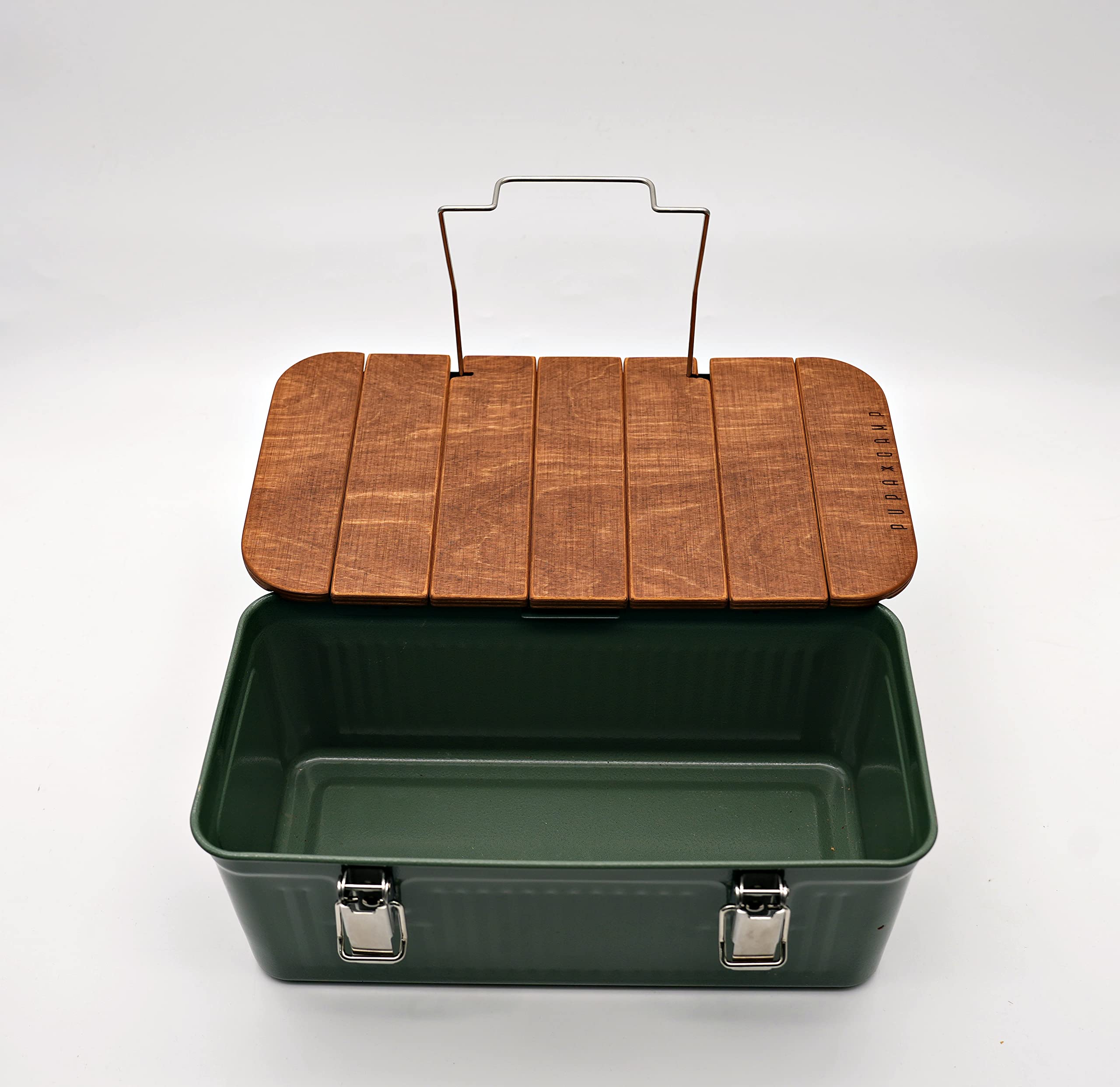COFFNIC Stanley Lunch Box Handmade Wood Table Top(9.4L) in Saudi