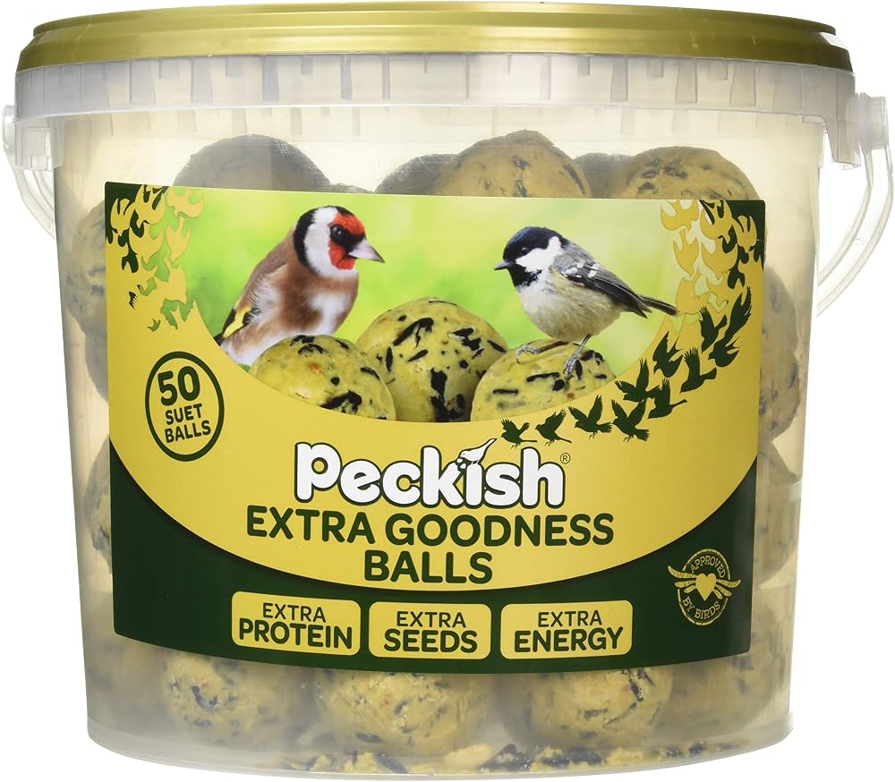 Peckish 60051407 Extra Goodness Bird Food Natural Tub of 50