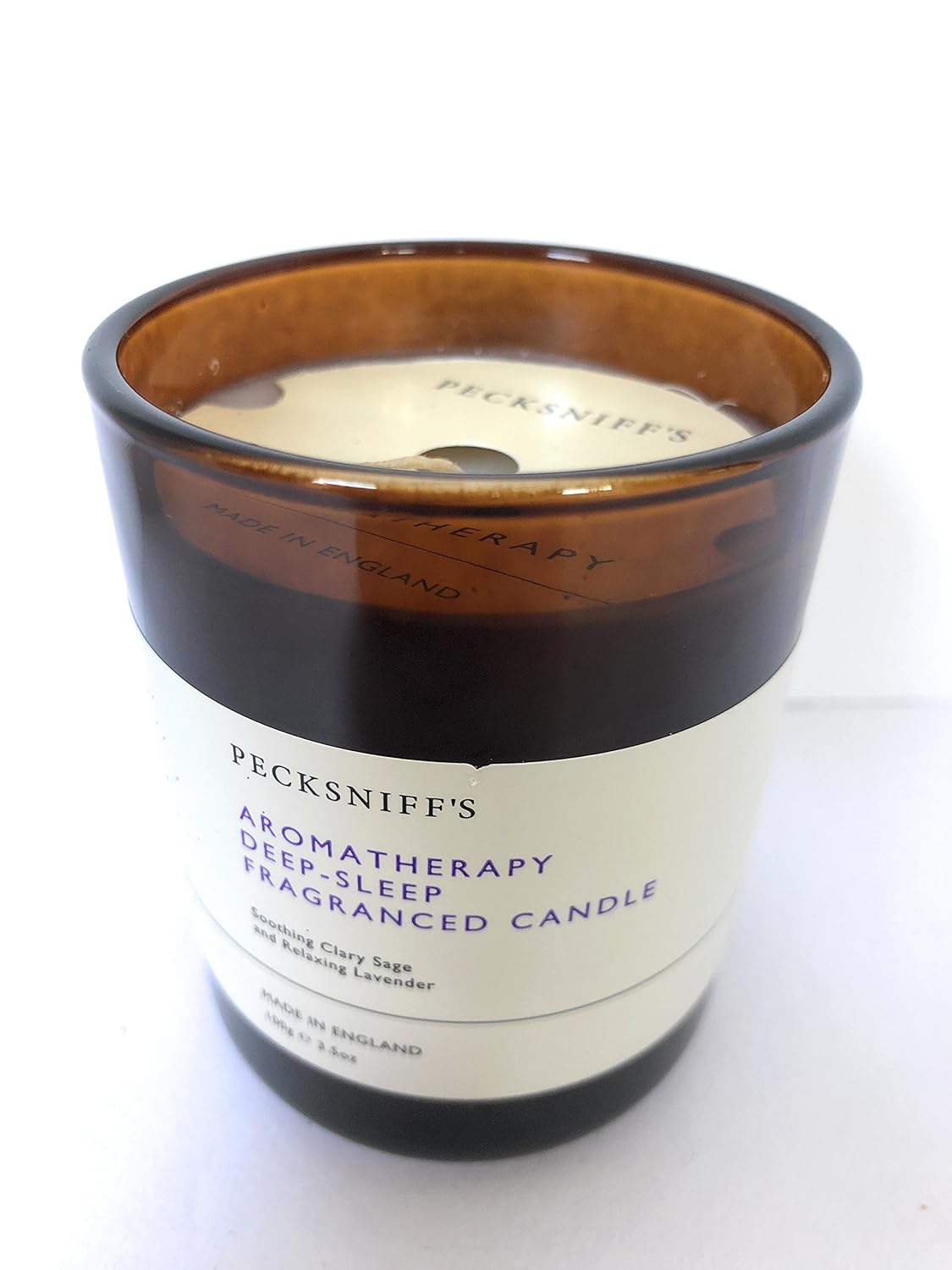 Pecksniffs Aromatherapy Deep Sleep Candle With Clary Dage And Relaxing
