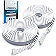 Litcessory Extension Cable for Philips Hue Lightstrip Plus (10ft, 2 Pack, White - Standard 6-PIN V3 / WIZ Lightstrip)