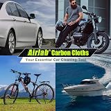 Airlab 2X Thickened Magic Cleaning Cloth 400GSM 50x40cm Carbon Microfibre view 9