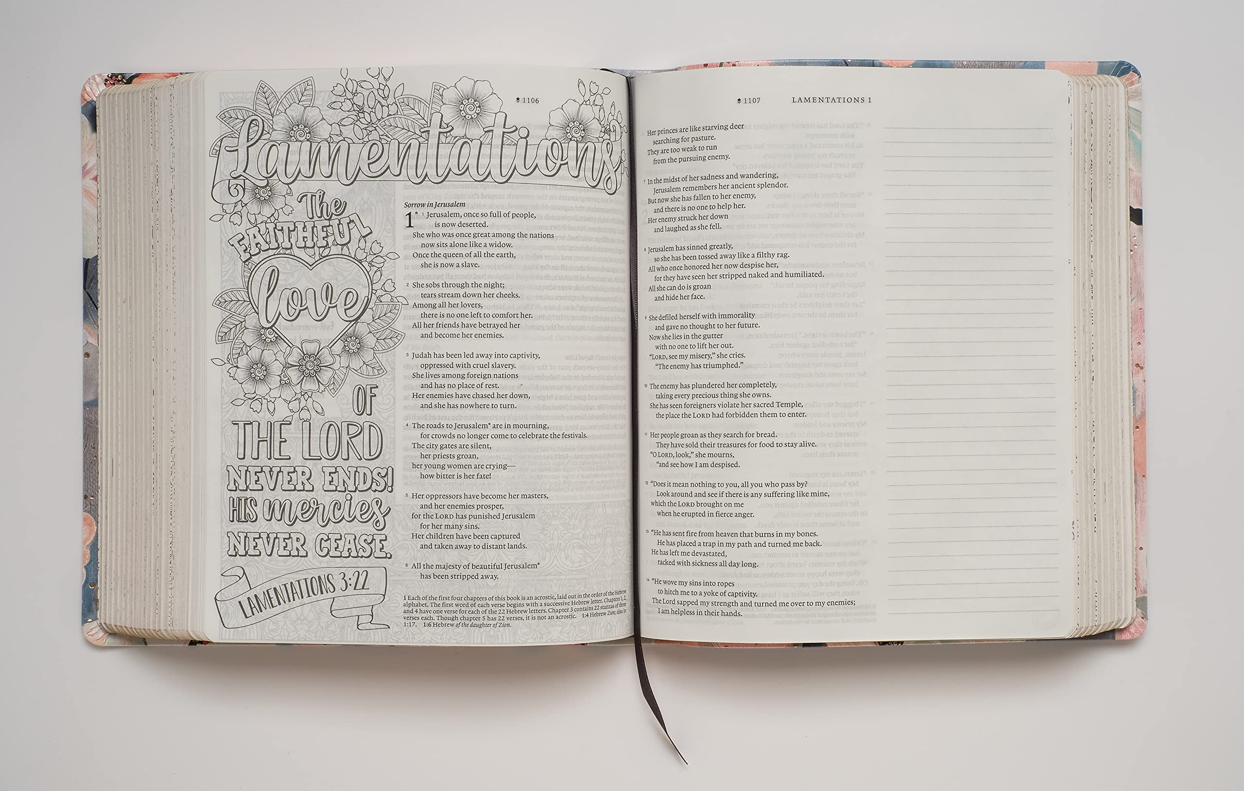 Inspire FAITH Bible NLT, Filament Enabled (LeatherLike, Watercolor Garden): The Bible for Coloring & Creative Journaling Inspire FAITH Bible NLT, Filament Enabled (LeatherLike, Watercolor Garden): The Bible for Coloring & Creative Journaling Imitation Leather