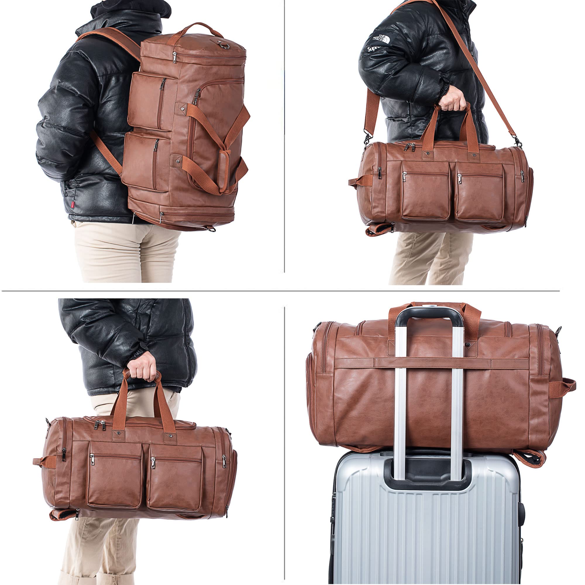 Sport Bag,Gym Bag with Shoe Pouch Travel Duffel Bag Overnight Bag Carry on Bag Weekender Bag Travel Tote Bag