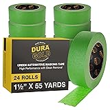 Dura-Gold Green Automotive Masking Tape 1-1/2 Inch