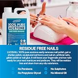 Lucemill 100% Pure Acetone 5 Litre Nail Polish Remover Salon UK Made view 7