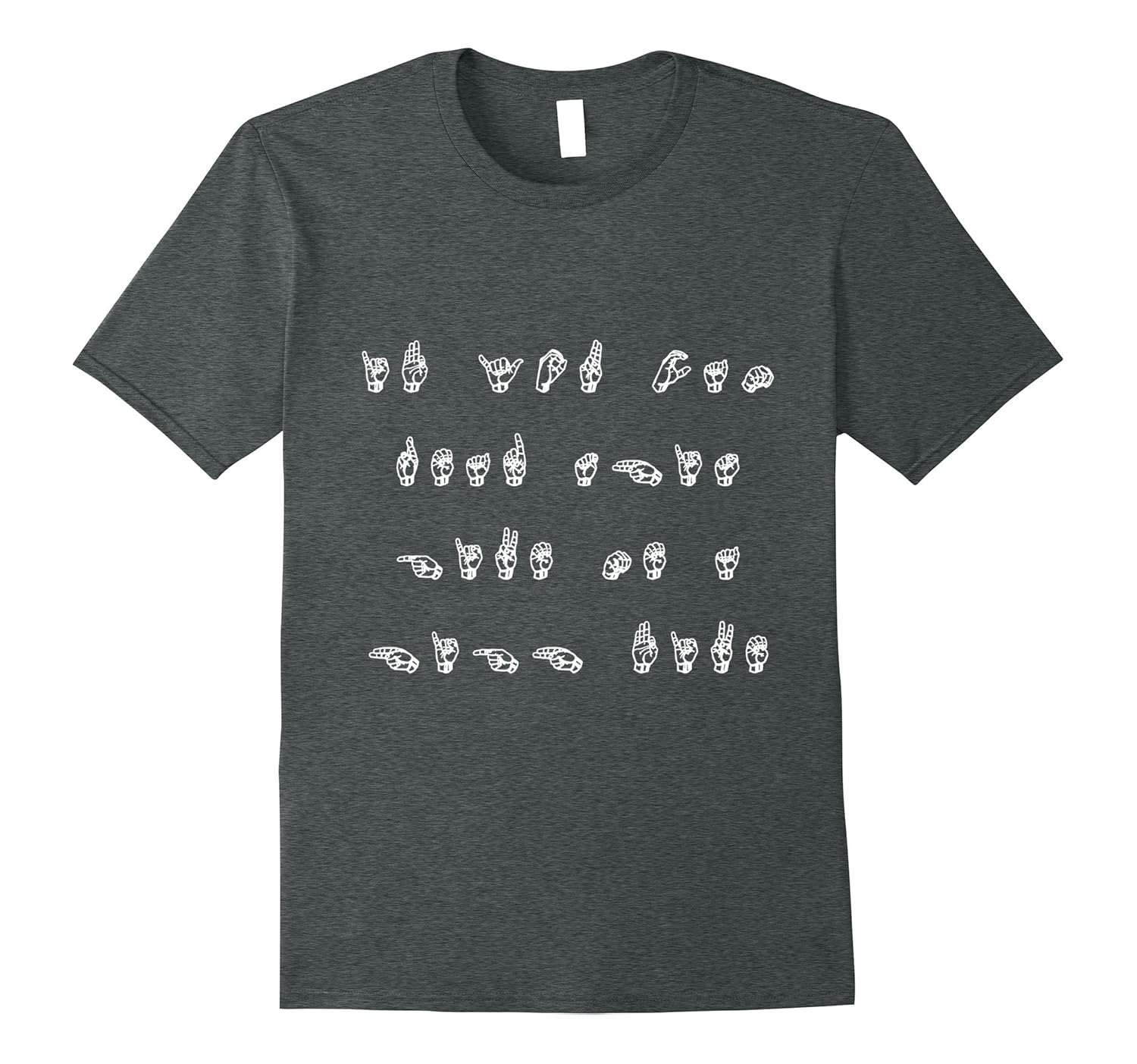 If you can read this ASL Sign Language Deaf Interpreter Tee-ANZ