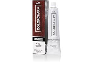 COLORCHARM Permanent Cream Hair Dye | Auburn, Red Violet Hair Colors | Burgundy, Copper, Cherry Cola Shades | 100% Gray Cover