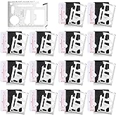 WILLBOND 24 Sets 11 in 1 Survival Credit Card Multitool Fathers Day Christmas Men Gift Multipurpose Tactical Wallet Tool Christmas Bottle Opener for Men Birthday Dad(Silver)