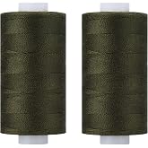 Simthread All Purpose Thread Polyester 400Y Dark Olive Green