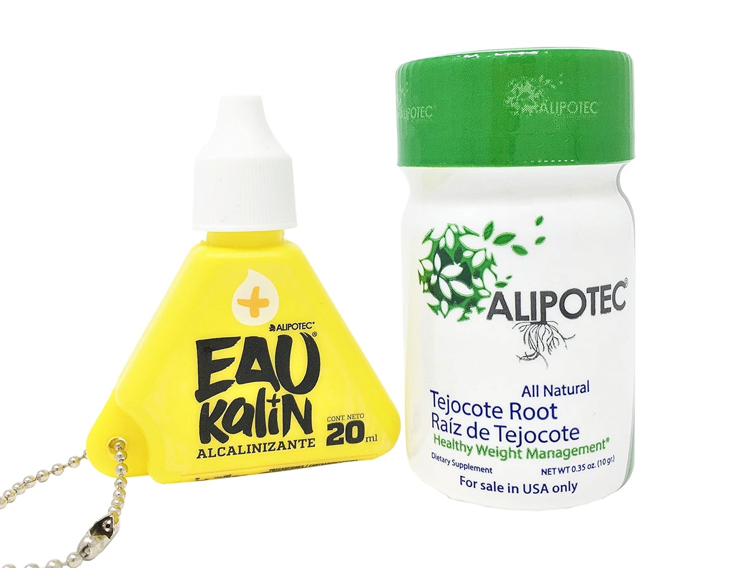 Amazon.com: Alipotec Tejocote Root Supplement 90 Day Supply Raiz de Tejocote and Eau Kalin Alkaline Water - 2 Product Pack: Health & Personal Care