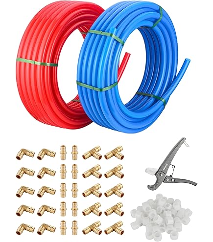 Pack Of 5) EFIELD 8-inch Length 1/2" Pex-A Expansion F1960 Copper Stub Out Elbow For Pex-A Tube Connection, ASTM F1960 - View #2
