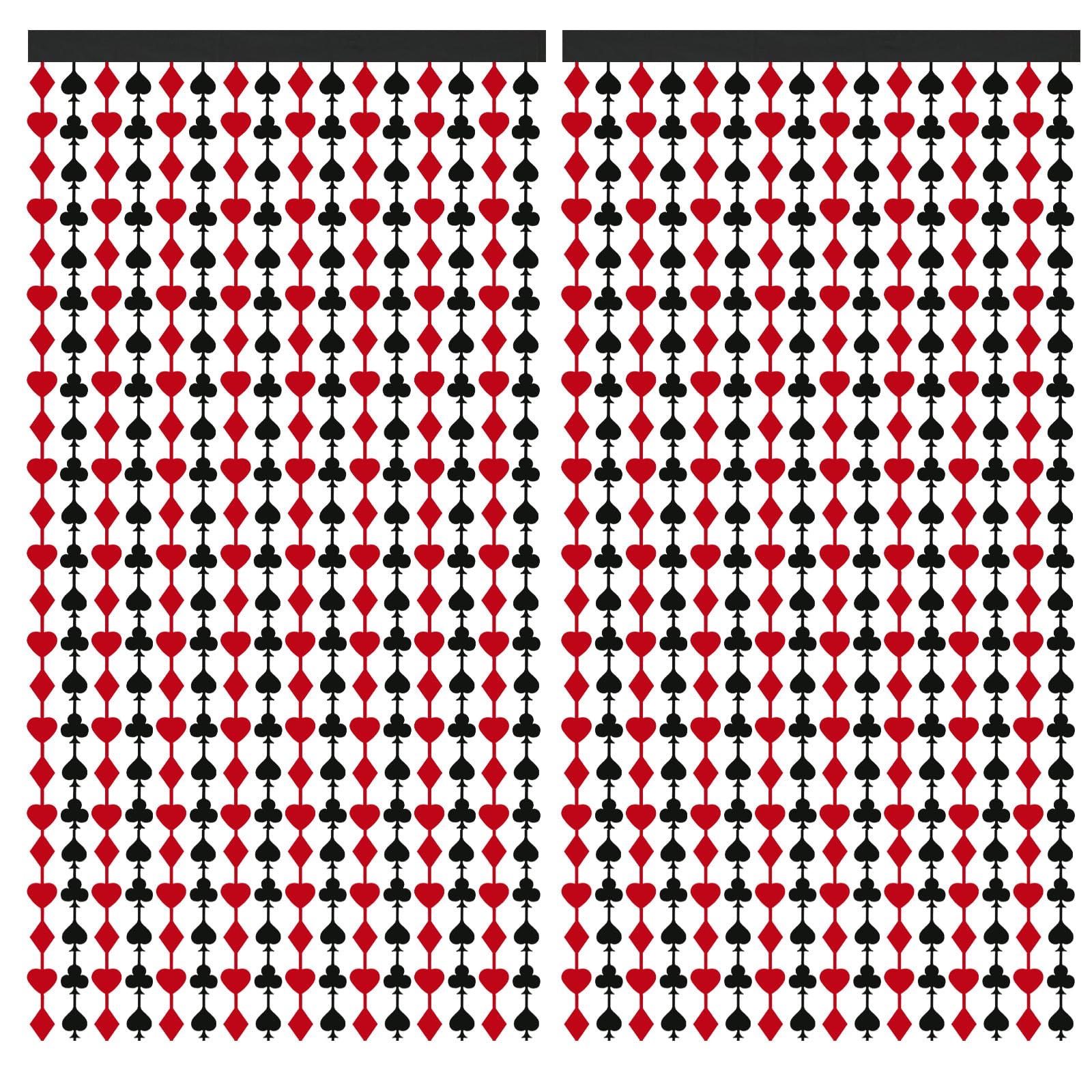 Photo 1 of Vagilelf Casino Backdrop for Party, 3 Pack Poker Party Decorations for Wall or Door, Casino Theme Party Decorations for Vegas, Poker Night, Birthday or Bachelorette Events