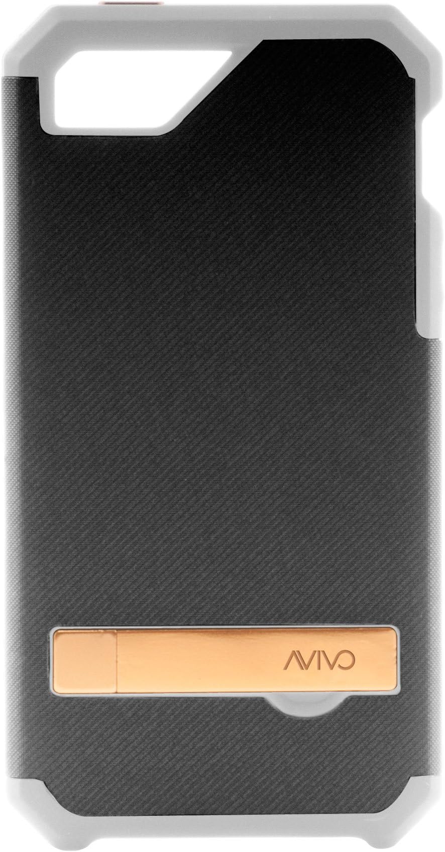 AvivoTitan / Apple iPhone 5 & 5S Twill Rugged Case (Tarmac Black)