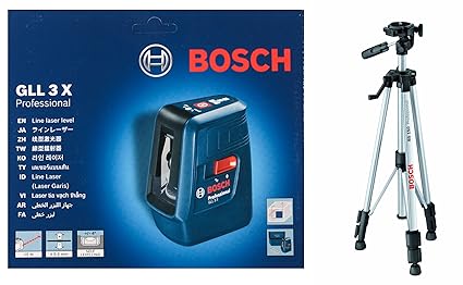 Bosch Gll 3x Professional Cross Line Laser Level With Cross